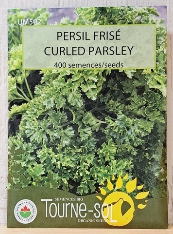 SEEDS - Parsley Curled (Tourne-sol)